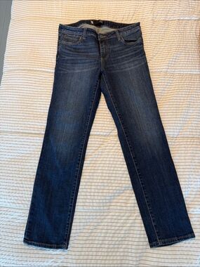 Kut from the Kloth Indigo Straight-Leg Jeans